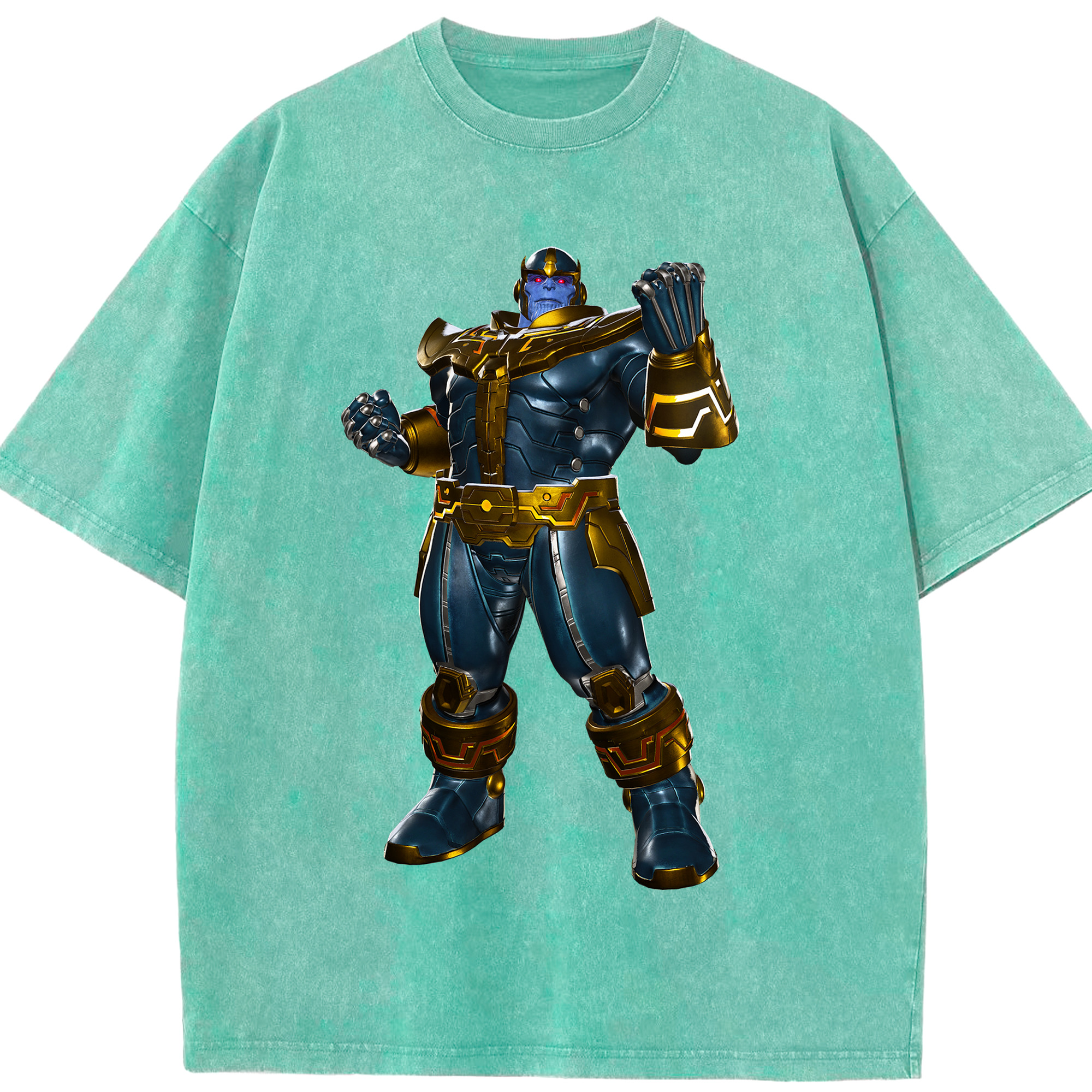 （画像用） アベンジャーズ The Avengers 綿100% ヴィンテージ風 半袖Tシャツ（フロントプリント）